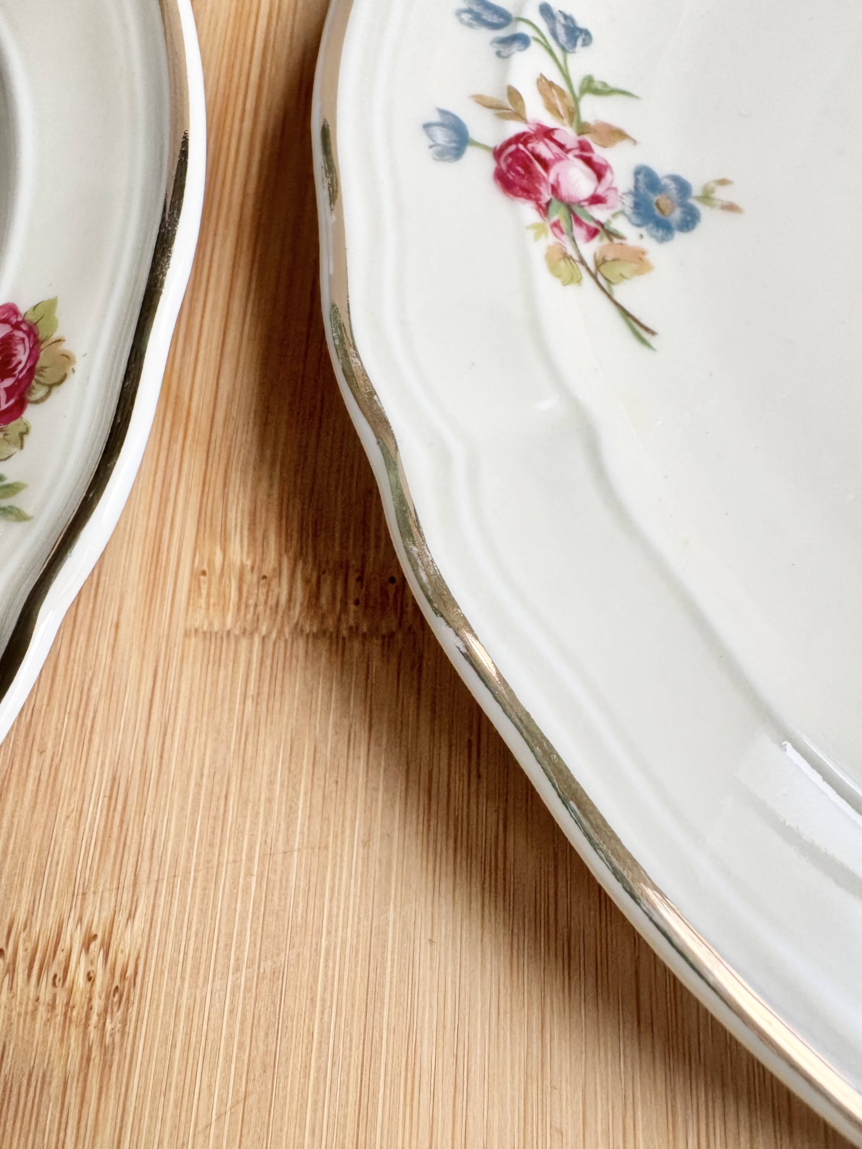 Service à dessert Bernardaud Porcelaine fine