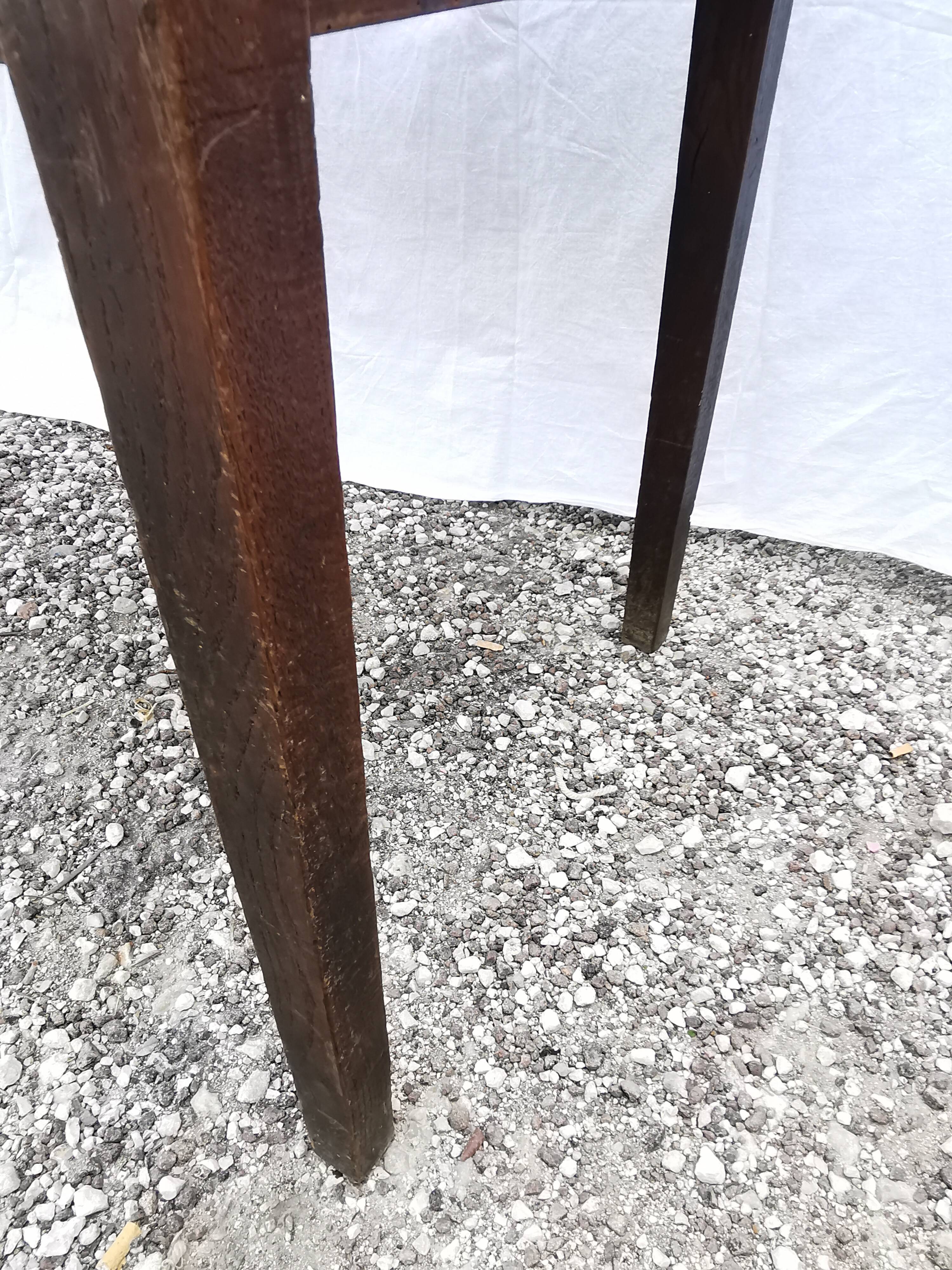 Old vintage wooden desk