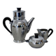 Baumlin Chrome coffee service vintage 50's