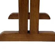 Vintage side table, Shaker-style, compact design, solid wood