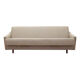 Beige sofa bed, Danish design, 1970s, production: Denmark