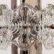 Vintage Chandelier Cascade Hanging Lamp with 5 lamps, 1960