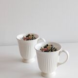 2 vintage '60 Wedgwood mugs. Conway model.