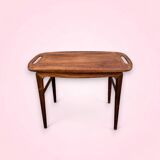 Table basse en teck par Johannes Andersen pour CFC Silkeborg, Danemark 1960