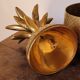 Pineapple shaped covered pot