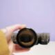 Set of 16 dark brown Luminarc glasses
