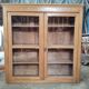 English display cabinet in old pine