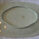 Vegetable soup tureen with old barbotine porcelain dish H.Becquet quarqueron