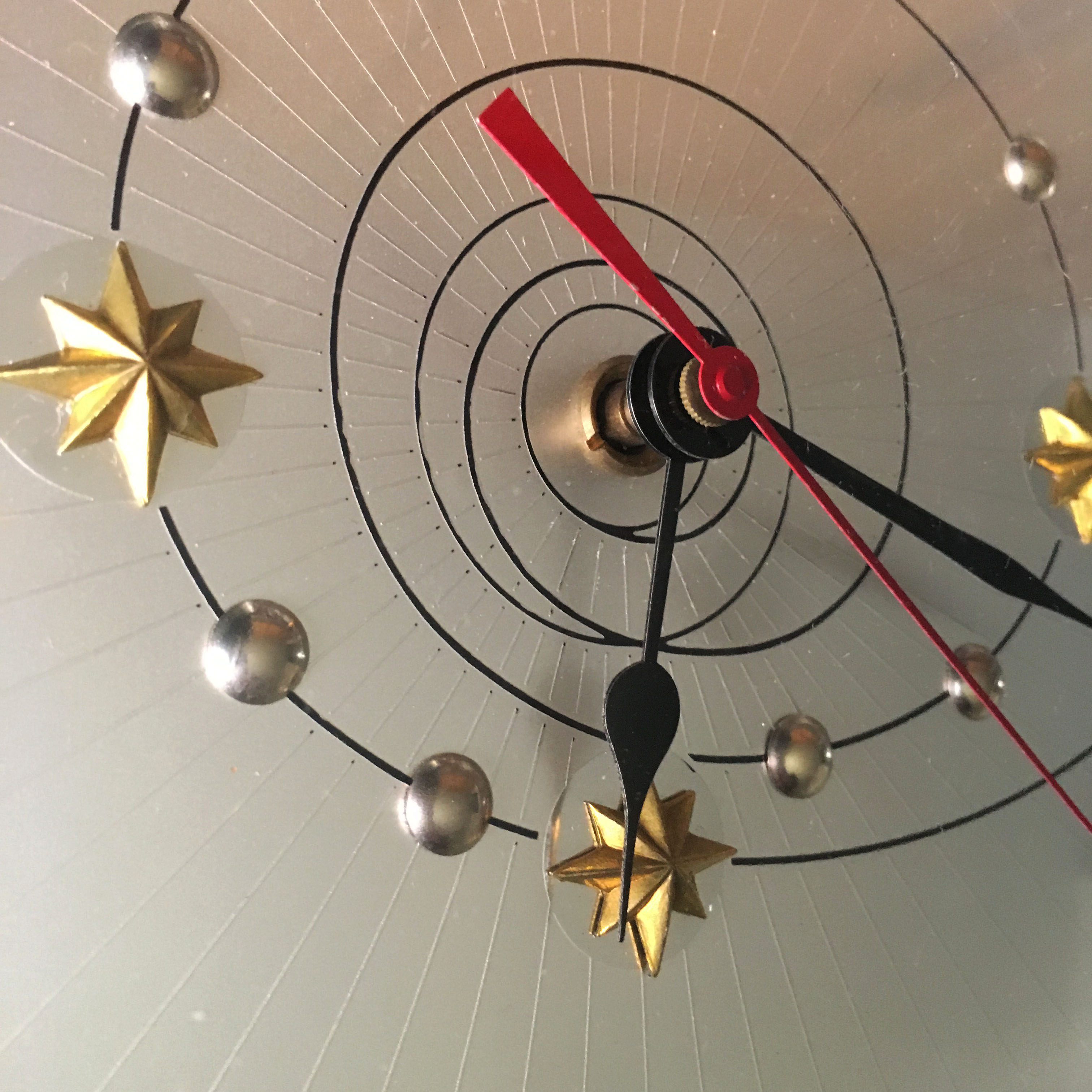 Wall clock known as ortf by Ato France 1960
