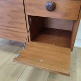 Vintage mid century sideboard shoe cabinet convenient