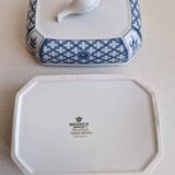 Butter dish Heinrich germany Villeroy and Boch model China blue