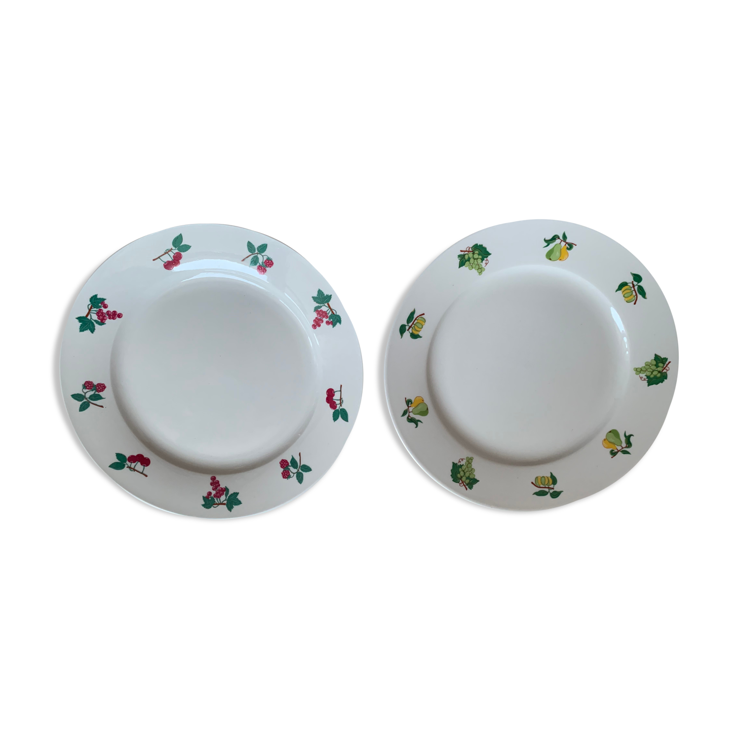 batch of 7 plates Guy Degrenne-Harmony
