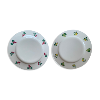 Lot de 7 assiettes à dessert Guy Degrenne-Harmonie