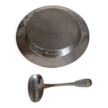 Coffret assiette a bouillie et sa cuillère