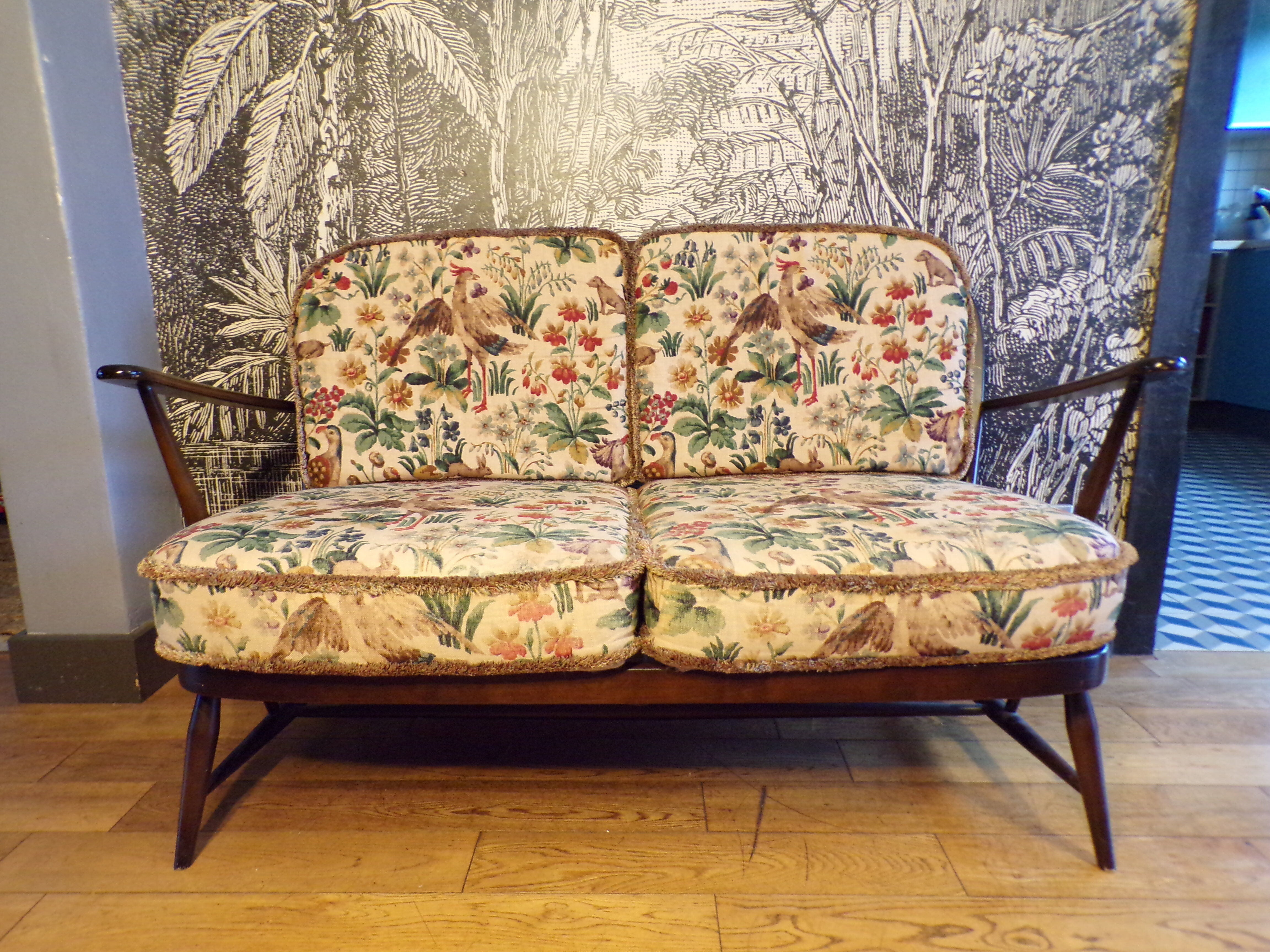 Vintage Ercol Windsor sofa