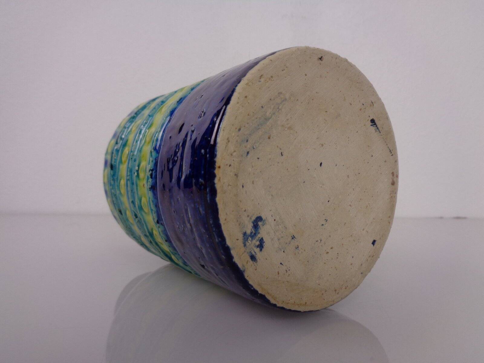 Studio ceramic vase by Aldo Londi for Bitossi, 1960s