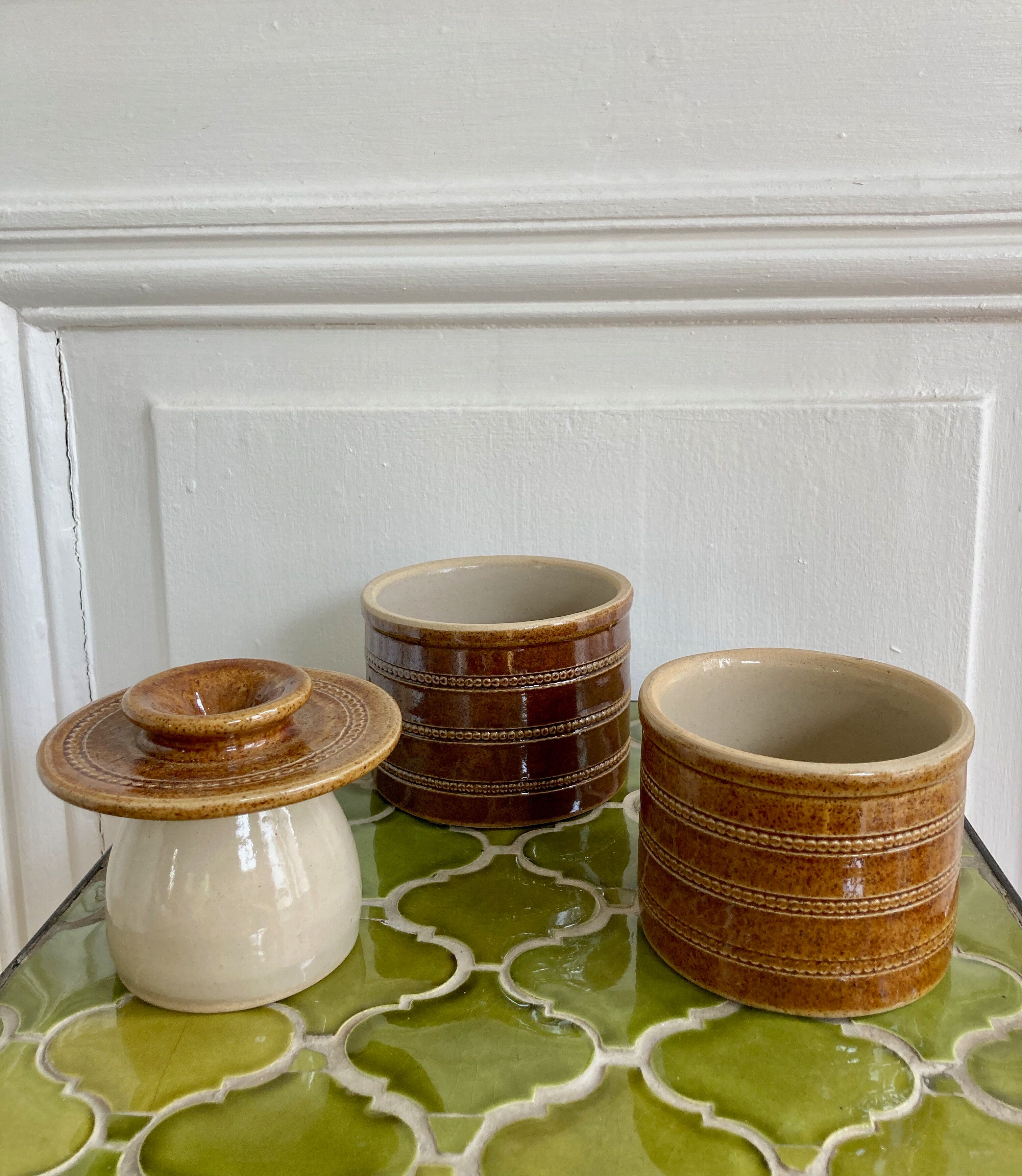 Butter ceramic pots