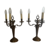 Pair of candlesticks Empire