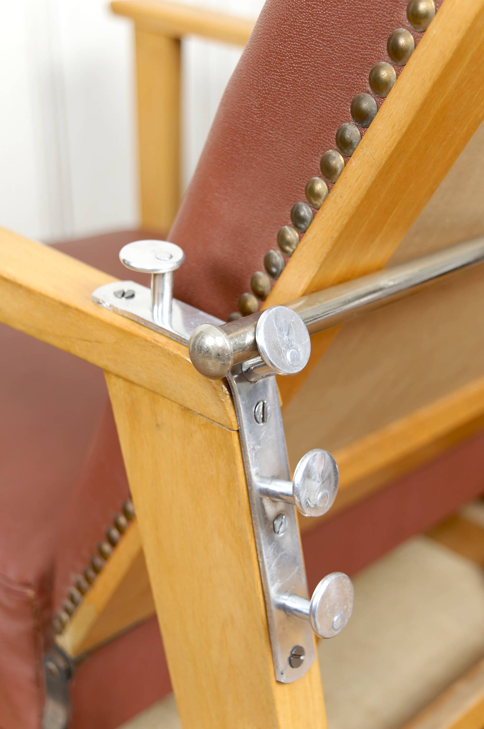 System armchair, Morris Art Deco chaise longue, France c. 1940