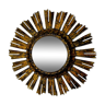 Sun mirror in gilded wood early twentieth century 40cm