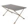 Vintage 1970 coffee table in bronze & glass with goat's foot legs 70s chic