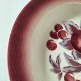 Vintage K&G Lunéville platter – “Red Fruits” design – 1930s/40s