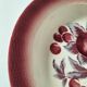 Vintage K&G Lunéville platter – “Red Fruits” design – 1930s/40s