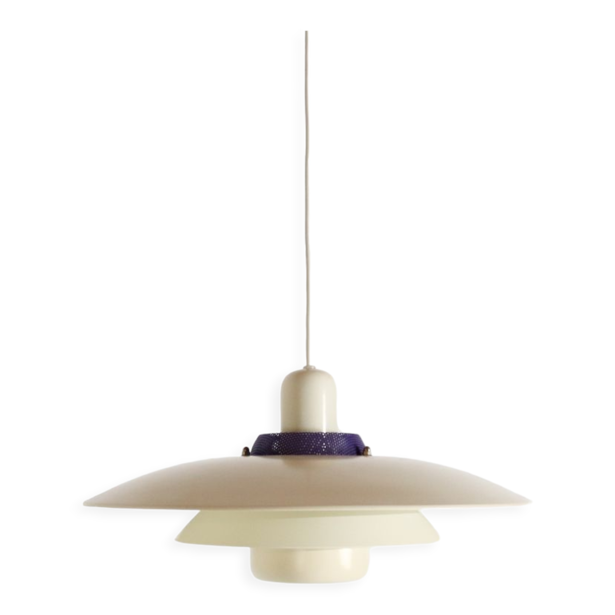 Jeka Metaltryk Hanging Lamp 1980s