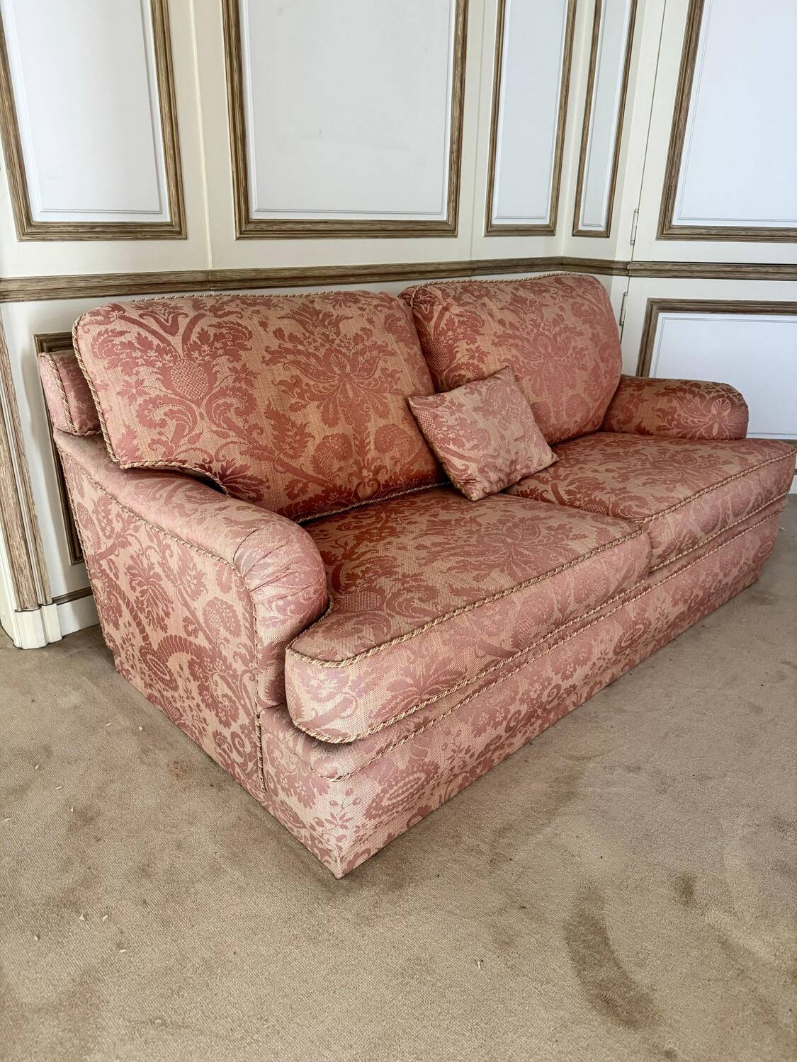 Pair of sofas Maison Schwartz Paris, 1970s-80s