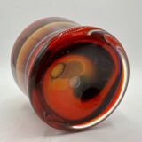 Vase opaline flammée