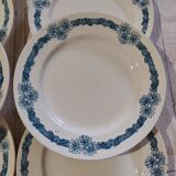 Longchamp Flat Plates "Denise" in Iron Land