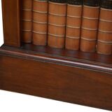 Edwardian Mahogany and Inlaid Open bookcase