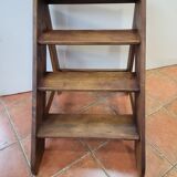 Stepladder or wooden staircase