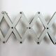 Grey German Industrial Scissor Wall Lamp from SIS, 1960s