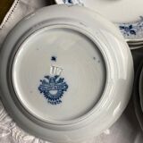 Lot de 9 assiettes à entremets Villeroy et Boch anciennes