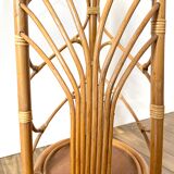 Rattan umbrella holder