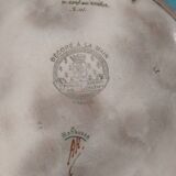 Plat Longwy "Cerf au Rocher"