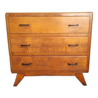 Compass foot chest of drawers