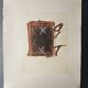 Original lithograph by Antoni Tàpies