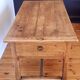 Table de ferme ancienne en bois de hêtre XIXème