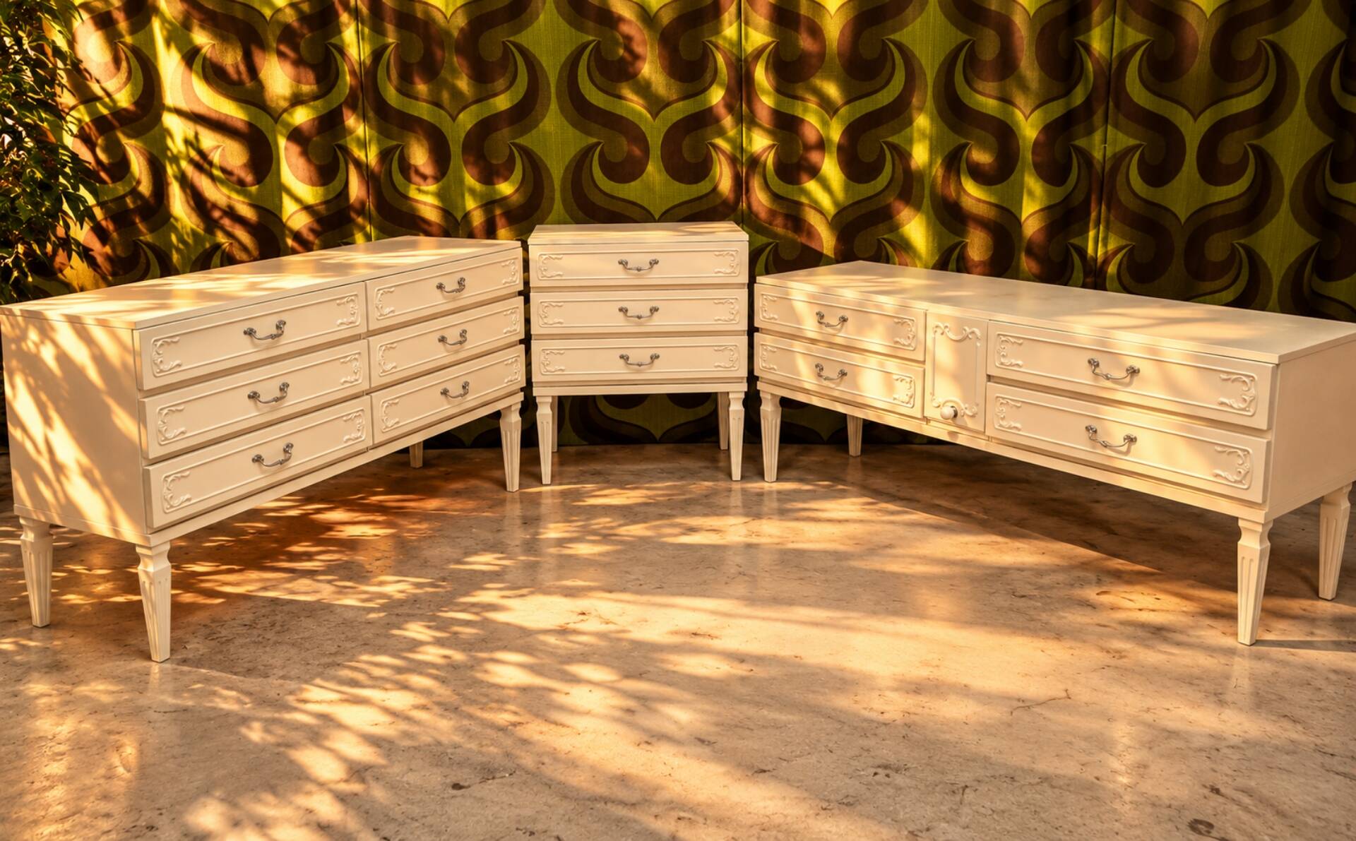 Ensemble de meubles Shabby Chic 70" 80"