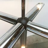 German chandelier Space Age by Kinkeldey