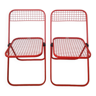 Set of 2 tallin folding chairs