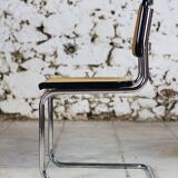 Black b32 chair by Marcel Breuer