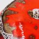 Vallauris red candy dish