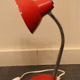 Aluminor desk lamp red 70's