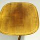 Table d'appoint en bois cintré, Allemagne, années 1950