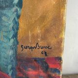 Portrait of a woman signed from 1967