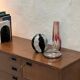 Vintage Italian Sideboard, Mid-Century Modern Wood Cabinet with Lockers 1960's