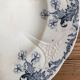 Series of 6 old Longwy flat plates